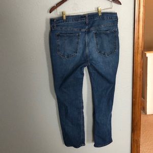 Straight leg jeans
